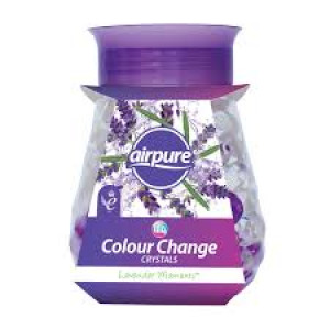 AIRPURE LED COLOUR CHANGE CRYSTALS LAVENDER