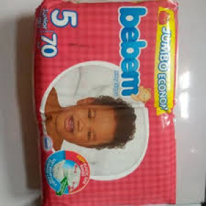 BEBEM BABY DIAPER SIZE 5 JUMBO JUNIOR 70 PCS