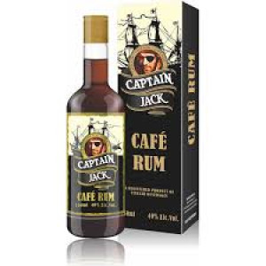 CAPTAIN JACK CAFE RUM 700ML CARTON