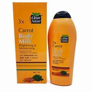 CLEAR NATURE CARROT BODY MILK 500ML