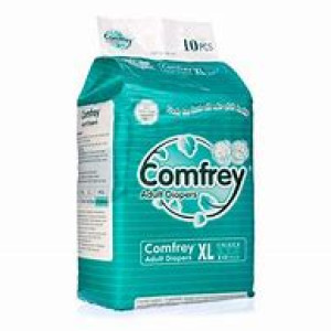 COMFREY ADULT DIAPER LARGE 10 PCS