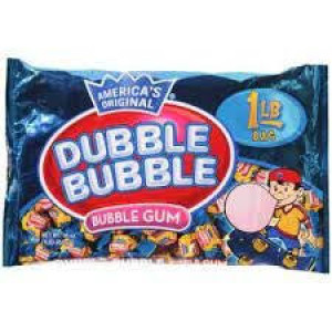 DUBBLE BUBBLE GUM 50 PCS