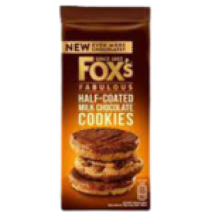 FOX'S FABULOUS COOKIES MILK CHOCO 175G
