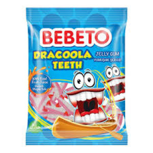 BEBETO DRACOOLA TEETH GUMMY CANDY 80G