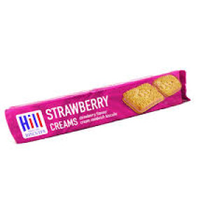 HII STRAWBERRY BISCUIT 150G