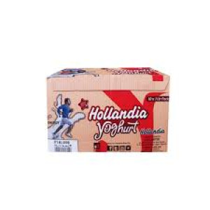 HOLLANDIA STRAWBERRY YOGHURT 1 LITER PACK