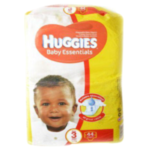 HUGGIES 3 BABY ESSENTIALS 5-9KG 44UN
