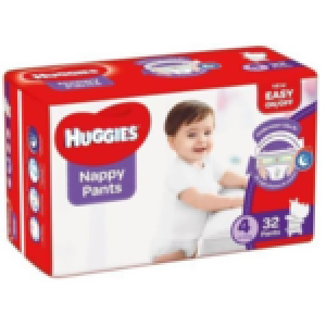 HUGGIES 4 BABY PANTS 9-14KG 28UN