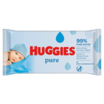 HUGGIES BABY WIPES PURE 55S